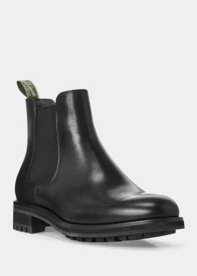 Polo Ralph Lauren Bryson Læder Chelsea Boots Herre Danmark (SLQYH3762)